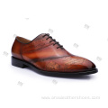 New Style Handmade Cowhide Embossed Casual Shoes